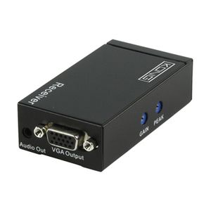 König CMP-REPEATVGA5 audio/video extender AV-receiver Zwart