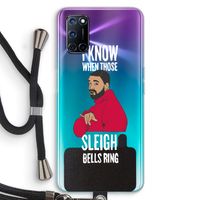 Sleigh Bells Ring: Oppo A72 Transparant Hoesje met koord