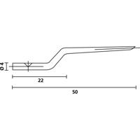 HellermannTyton NA1K/3 PRONG-ML Reservedoorn Inhoud: 1 stuk(s) HellermannTyton NA1K/3 PRONG-ML Reservedoorn Inhoud: 1 stuk(s)