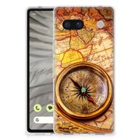 Google Pixel 7A | Silliconen Back Cover | Kompas