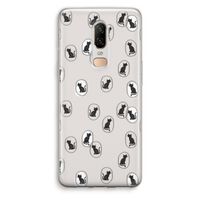 Miauw: OnePlus 6 Transparant Hoesje