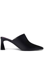 Stella McCartney mules Elsa 70 mm à bout pointu - Noir