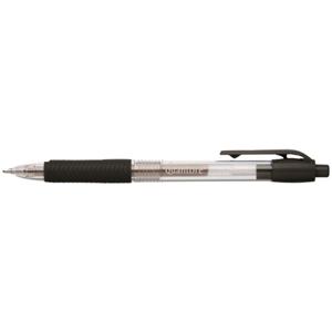 12x Quantore gelpen zwart medium (0,7 mm)