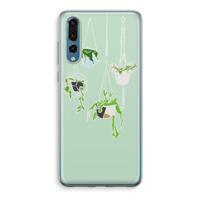 Hang In There: Huawei P20 Pro Transparant Hoesje