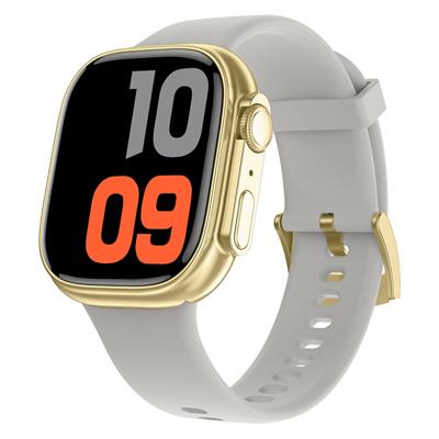 Smarty 2.0 Smartwatch met Siliconenband | Wit/Goud | SW071F