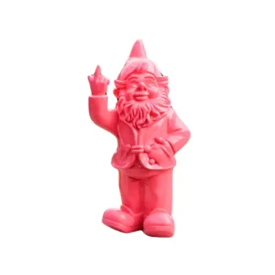 Stoobz kabouter f*ck you fuchsia 20cm