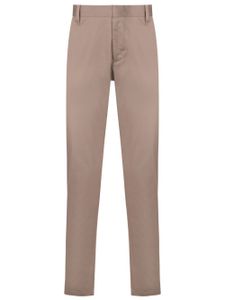 Emporio Armani pantalon de costume à coupe slim - Marron