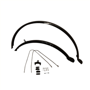Falkx spatborden set 28", zwart