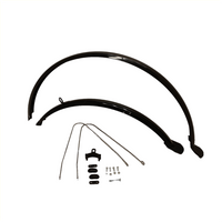 Falkx spatborden set 28", zwart