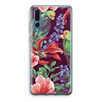 Papegaaien: Huawei P20 Pro Transparant Hoesje