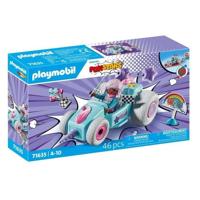 PLAYMOBIL 71635 Eenhoornmeisje en kart, Funstars, 46 stuks, vanaf 4 jaar