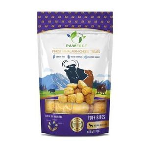 Pawfect chew yak kaas puff bites (70 GR)