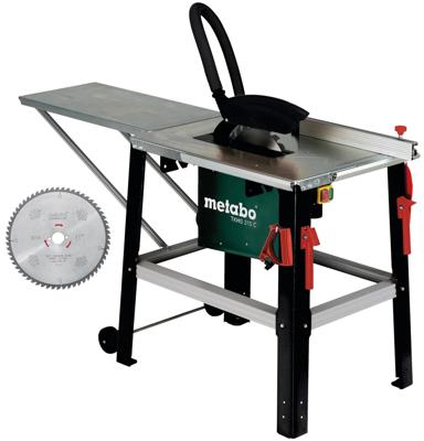 Metabo tafelcirkelzaag "tkhs 315 c - 2.0 wnb set"
