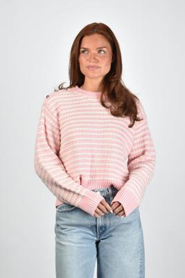 Ganni trui A1070114 chalk pink