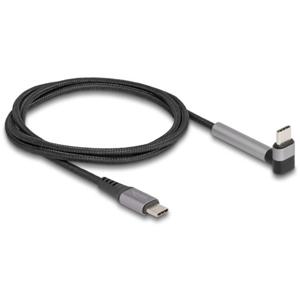 Delock USB-C-kabel USB 2.0 USB-C stekker, USB-C stekker 1.5 m Zwart, Grijs 81172