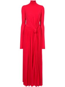 Proenza Schouler robe en jersey à coupe longue - Rouge