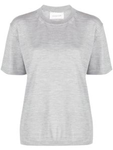 ARMARIUM t-shirt en laine à col rond - Gris