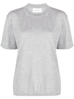 ARMARIUM t-shirt en laine à col rond - Gris
