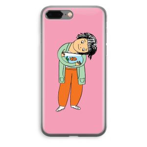 Visknuffel: iPhone 8 Plus Transparant Hoesje