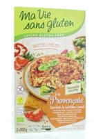 Ma Vie Sans Provencaalse burgers 2 x 100g glutenvrij vegan bio Ma Vie Sans Provencaalse burgers 2 x 100g glutenvrij vegan bio