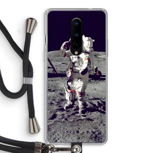 Spaceman: OnePlus 8 Transparant Hoesje met koord