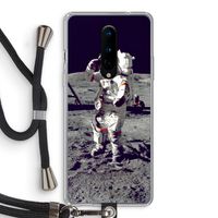 Spaceman: OnePlus 8 Transparant Hoesje met koord