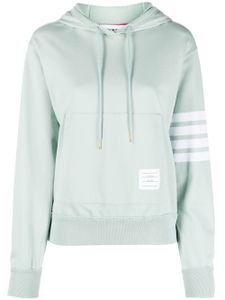 Thom Browne hoodie à patch logo - Vert