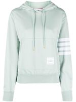 Thom Browne hoodie à patch logo - Vert