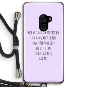 Zelfvertrouwen: Xiaomi Mi Mix 2 Transparant Hoesje met koord