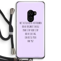 Zelfvertrouwen: Xiaomi Mi Mix 2 Transparant Hoesje met koord