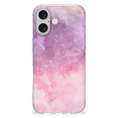 Smartphone hoesje iPhone 16 Pink Purple Paint Smartphone hoesje iPhone 16 Pink Purple Paint