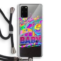 Touch Me: Samsung Galaxy S20 Plus Transparant Hoesje met koord
