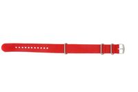 Horlogeband Timex PW4B04500 Textiel Rood 20mm