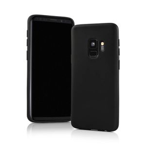 Mat Zwart Siliconen TPU Hoesje Samsung Galaxy S9 Plus