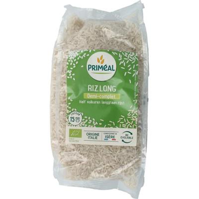 Primeal Halfvolkoren langgraan rijst bio