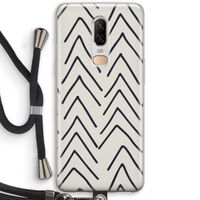 Marrakech Arrows: OnePlus 6 Transparant Hoesje met koord