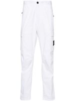 Stone Island pantalon droit à poches cargo - Blanc