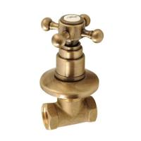 Kruisgreep Koud Water Sapho Antea 6x6 cm Brons Kruisgreep Koud Water Sapho Antea 6x6 cm Brons