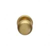 Intersteel VoordeurknopCastor messing getrommeld Ø 8cm - 0011.393033