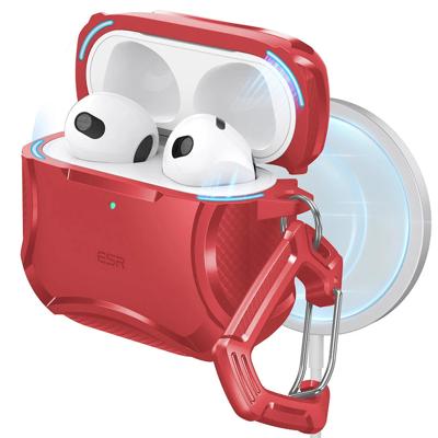 AirPods 4 Cyber Tough Case (HaloLock) - Red