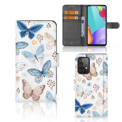 Telefoonhoesje | Met pasjeshouder | voor Samsung Galaxy A52 Vlinder
