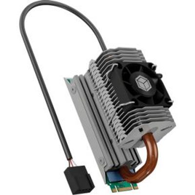 ICY BOX IB-M2HSF-705 koelsysteem voor computers SSD (solid-state drive) Koelplaat/radiatoren 3 cm Zi