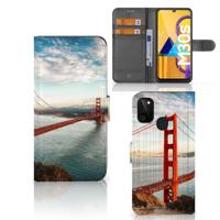 Samsung Galaxy M21 | M30s | Flip Cover | Golden Gate Bridge