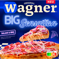 Original Wagner Big Sensation Salami & BBQ 450 g bij Jumbo