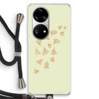 Falling Leaves: Huawei P50 Pro Transparant Hoesje met koord