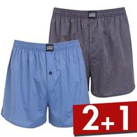 Jockey 2 stuks Woven Boxer Shorts 3XL-6XL