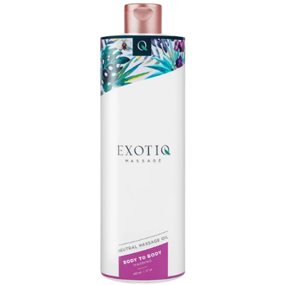 Exotiq Body To Body Verwarmende Massageolie - 500 ml Exotiq Body To Body Verwarmende Massageolie - 500 ml