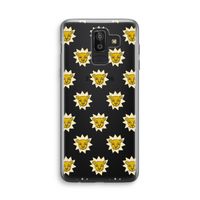 Leeuwenkoppen: Samsung Galaxy J8 (2018) Transparant Hoesje