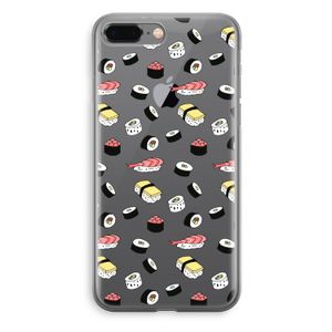 Sushi time: iPhone 8 Plus Transparant Hoesje