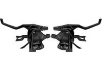 Sunrace Verstellerset met remgrepen stm503 3x8 speed